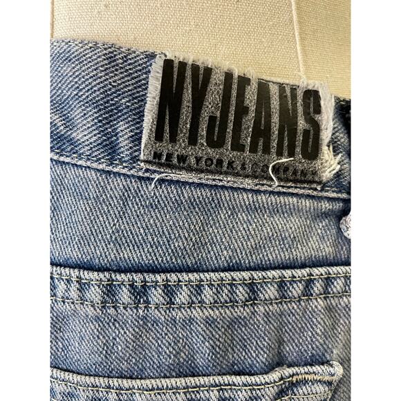 Vintage y2k Lo Rise Flare Jeans SZ 12 Light Med Wash Bell Bottom LG - Picture 3 of 10